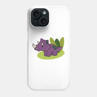 Baby Triceratops Phone Case