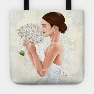 Lea Michele Marriage Portrait Tote