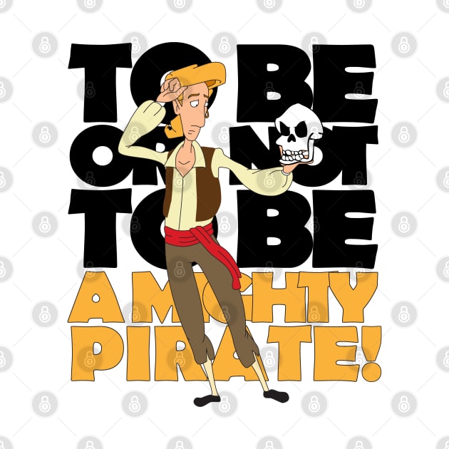 I'm Guybrush Threepwood, mighty pirate! by Aefe