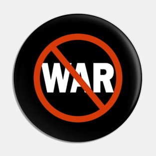 Stop war Pin