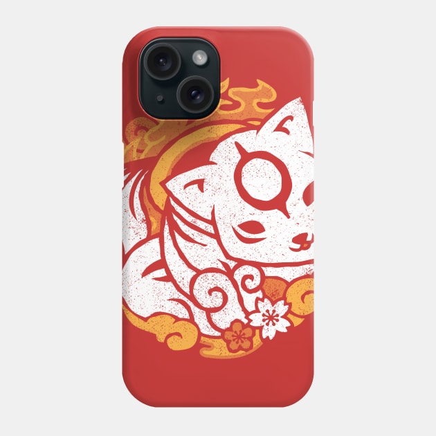 Okamiden Chibiterasu Phone Case by shoden