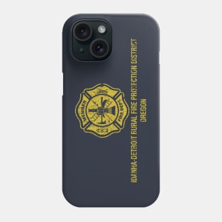 Idanha-Detroit Rural Fire 1960 Phone Case