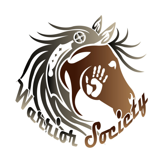 Warrior Society (Horse) by melvinwareagle