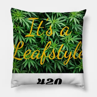 420 Leafstyle Pillow