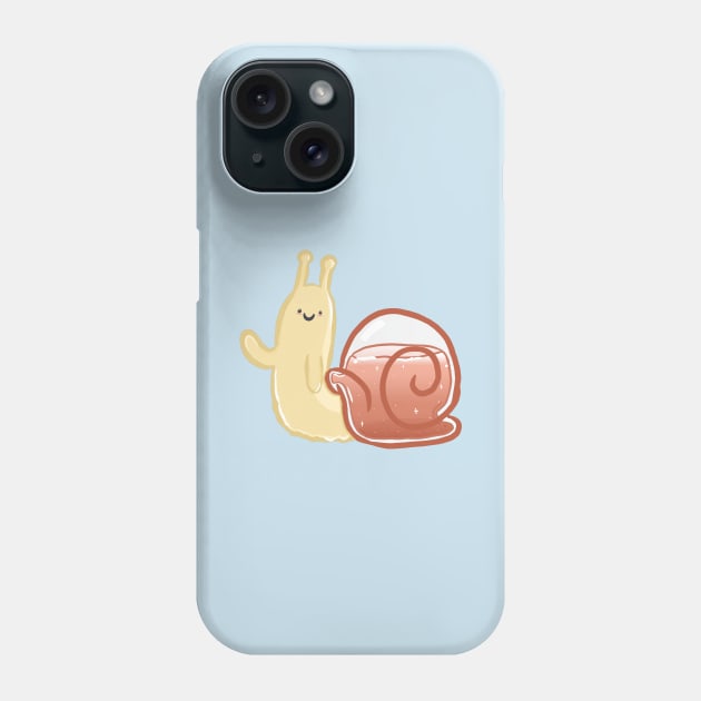 Snail Phone Case by RoserinArt