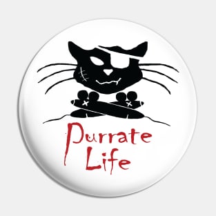 Purrate Life Pin