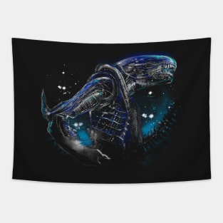 alien terror from deep space Tapestry