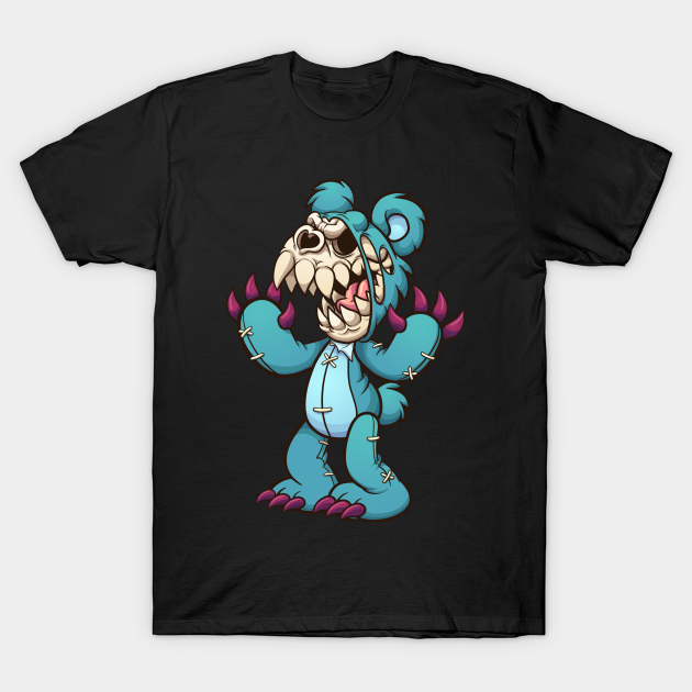 Discover Teddy Bear Skull - Teddy Bear - T-Shirt