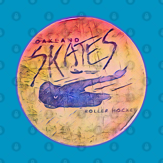 Oakland Skates Roller Hockey by Kitta’s Shop