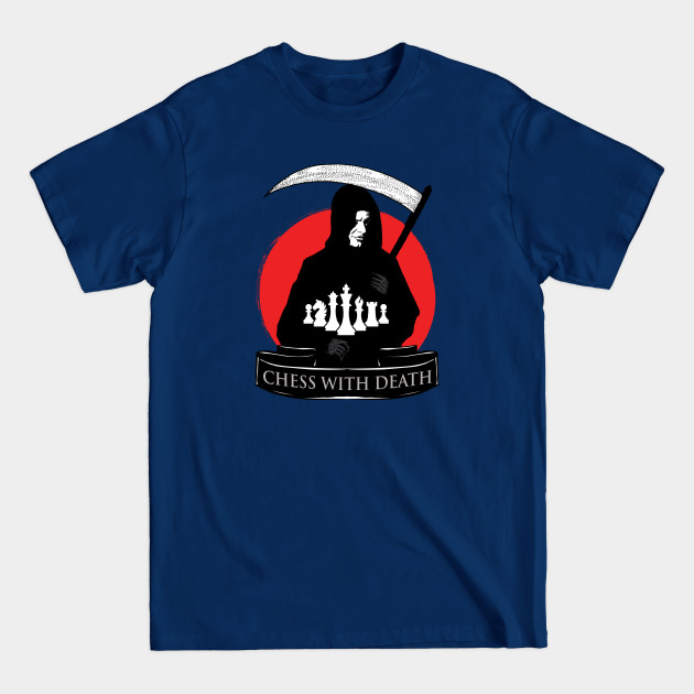 Discover CHESS WITH DEATH - Classic Movie Fan Art - T-Shirt