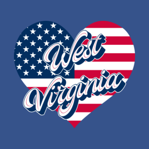 Discover West Virginia Pride - Usa States - T-Shirt