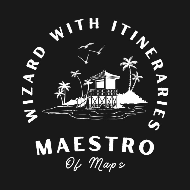 Wizard With Itineraries Maestro of Maps by Digital Mag Store