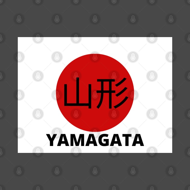 Yamagata Japan in Kanji by aybe7elf