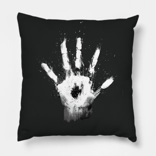 The White Hand Pillow