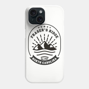 Fraser's Ridge North Carolina Established in 1767 Phone Case