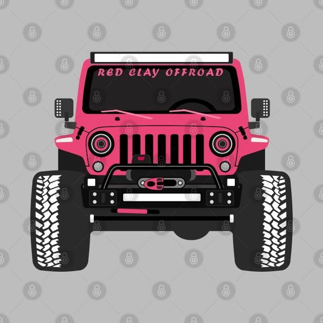 That Pink JEEP by sojeepgirl