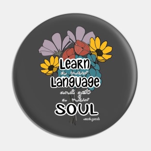 Language Love Pin
