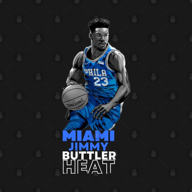 Jimmy Butler - Miami Heats by Y So Serious?