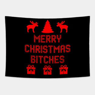 merry christmas bitches Tapestry