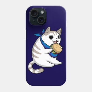 Cat Got Your Burger Phone Case