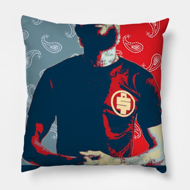 Nipsey Hussle Pillow by Heulwen Team