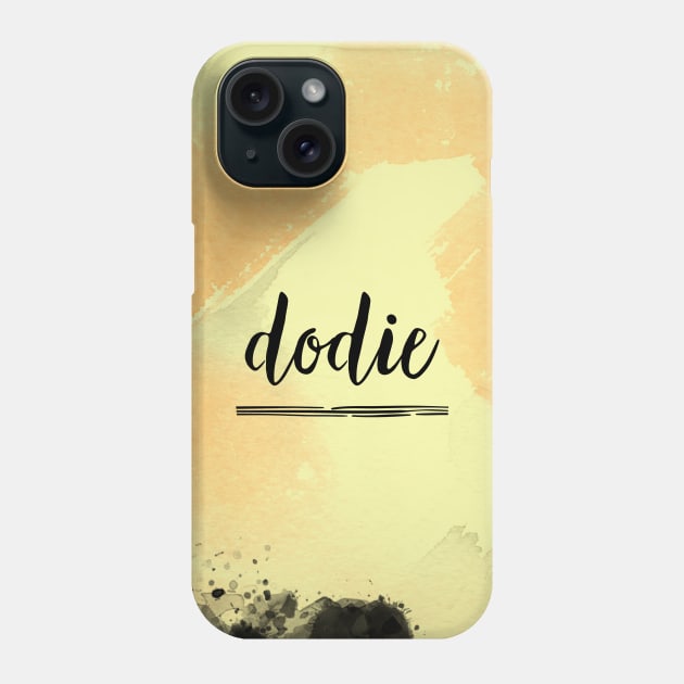 Dodie Paint and Watercolor Phone Case by usernate