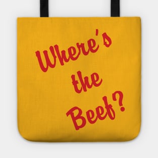 Where's the Beef? Tote