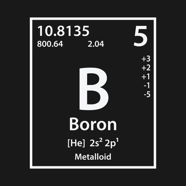 boron chemical element