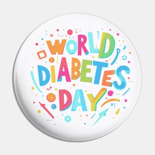 World Diabetes Day Pin