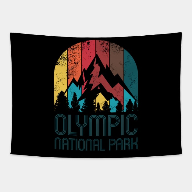 Olympic National Park Gift or Souvenir T Shirt Tapestry by HopeandHobby