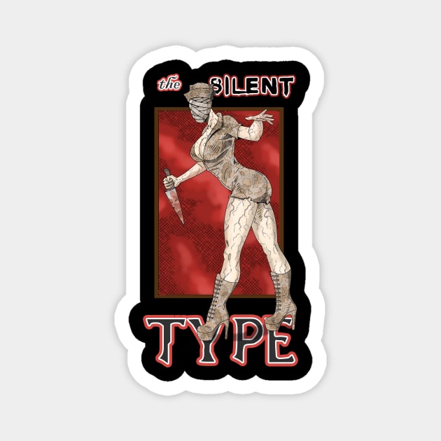 Silent Nurse Magnet by ArtbyMyz