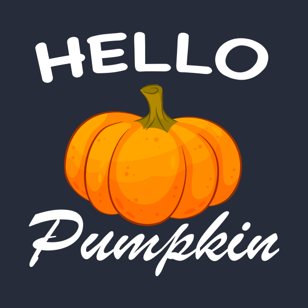 Hello Pumpkin Halloween by designs4up