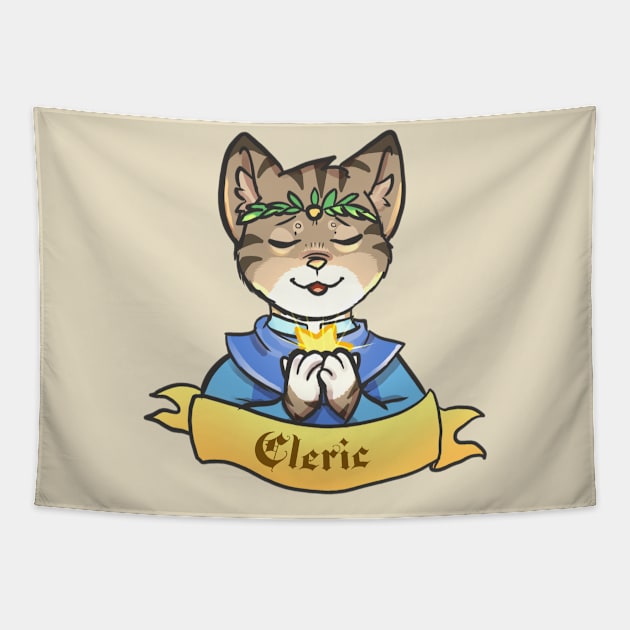 Kitty Classes - Cleric Tapestry by LucinaDanger