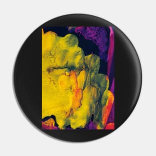 Golden painting Pin