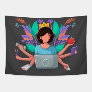 Girl Power Tapestry