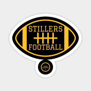 Stillers Football Yellow Magnet