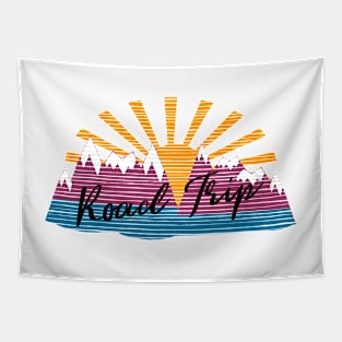 Mountain Road Trip Tapestry