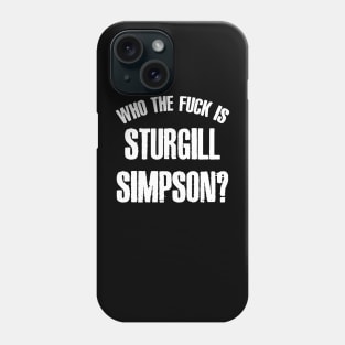 sturgill simpson vs3 Phone Case