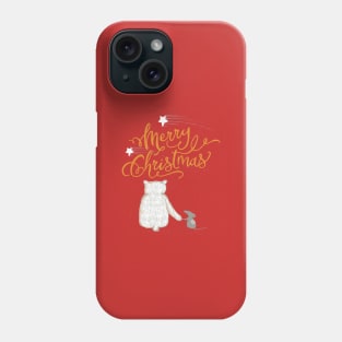 Merry Christmas - Bear Phone Case