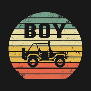 Jeep Boy Vintage Jeep Retro Jeep Sunset Jeep Men/Women/Kid Jeep T-Shirt