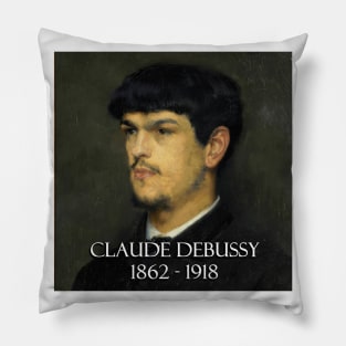 Great Composers: Claude Debussy Pillow
