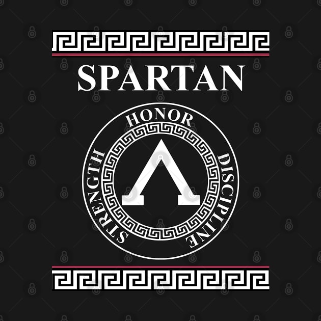 Spartan Ancient Greece Symbol of Sparta by AgemaApparel