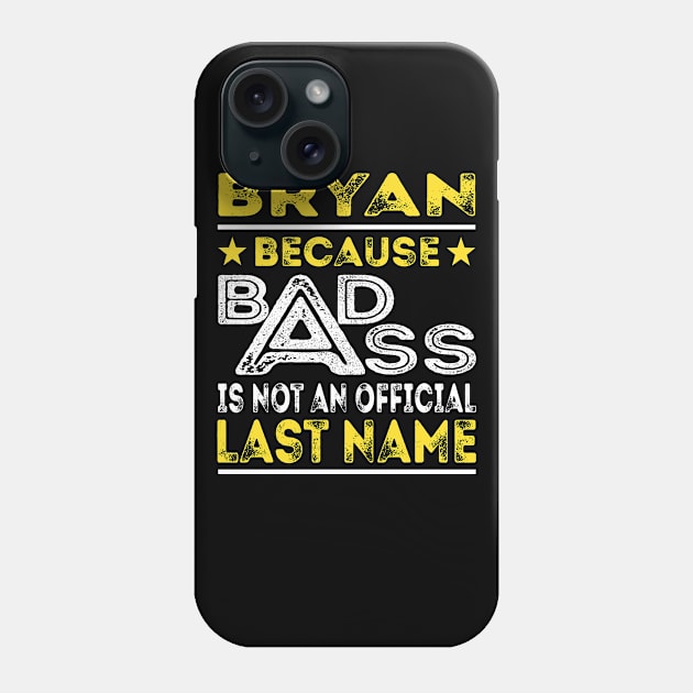 BRYAN Phone Case by Middy1551