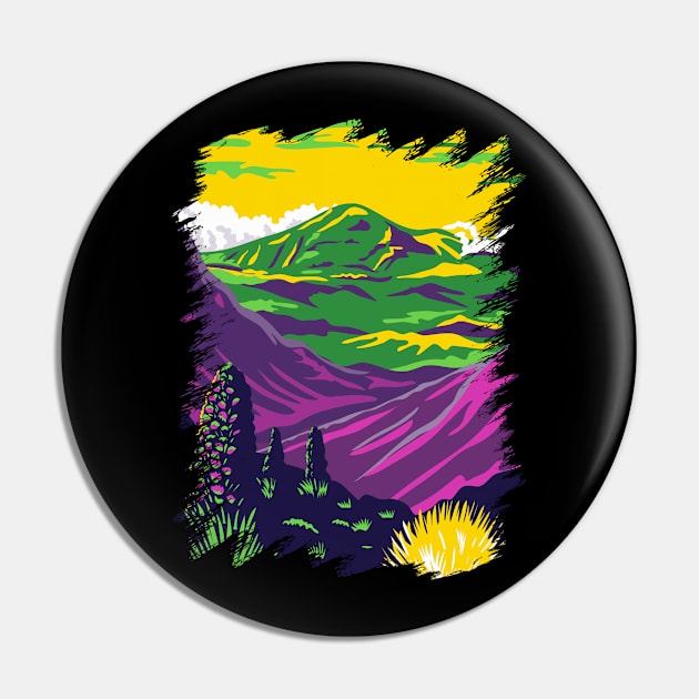 Haleakala Volcano National Park Pin by ArtisticParadigms