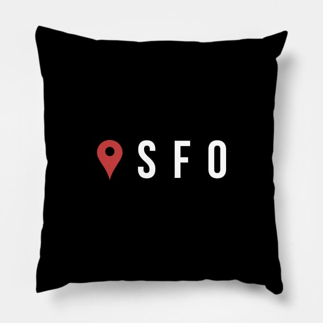 San Francisco Bound Pillow by xristiantj