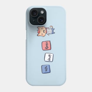 Un Deux Trois Cat Phone Case