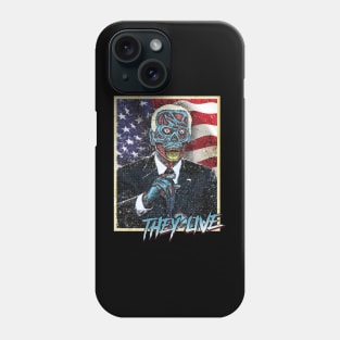 Biden in They Live John Carpenter Style Phone Case