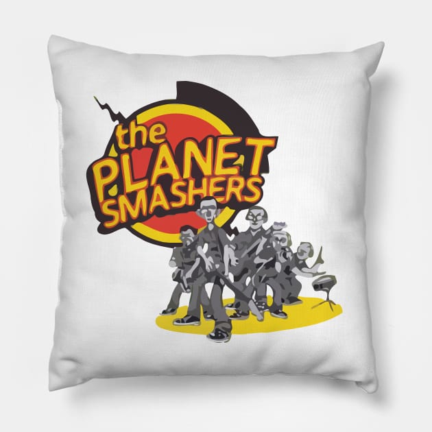 The Ska Planet Pillow by Ronald M. Wing