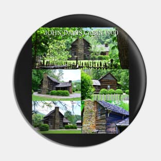 John Davis cabin circa 1900 poster work Pin