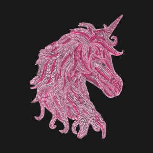 Mythical Unicorn. - Pink T-Shirt